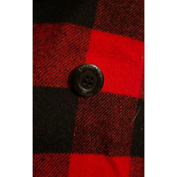 VS PINK buffalo Plaid Peacoat jacket - Picture 5 of 8